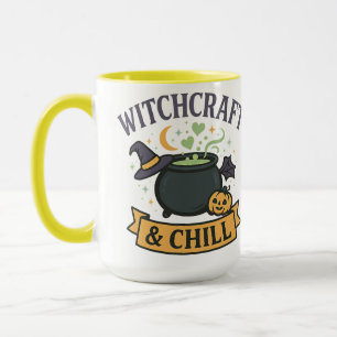 Caneca Bruxaria & Chila Halloween