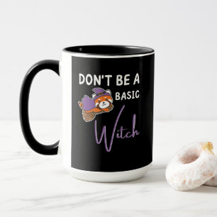 Caneca Bruxas do Dia das Bruxas de Panda Vermelha não são
