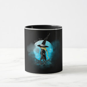 Caneca Bruxas e Gatos Mágicos