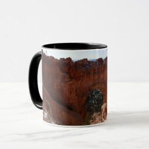 Caneca Bryce Canyon Natural Bridge Snowy Landscape Foto