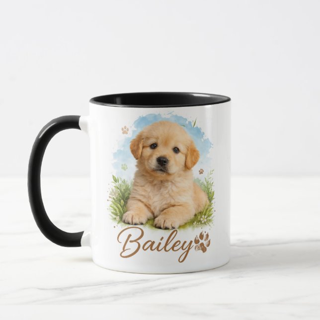 Caneca Buddy for Life Pet's Simple Modern Cool Typography (Esquerda)