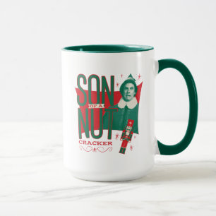 Caneca Buddy, o Filho do Elf de um Noz-Cracker