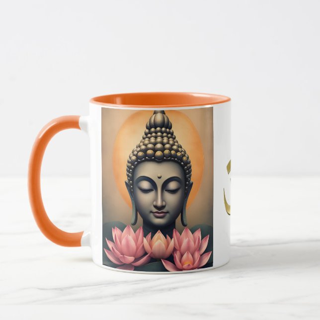 Caneca Budismo Zen Espiritualidade Paz (Esquerda)