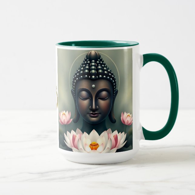 Caneca Budismo Zen Espiritualidade Paz (Direita)