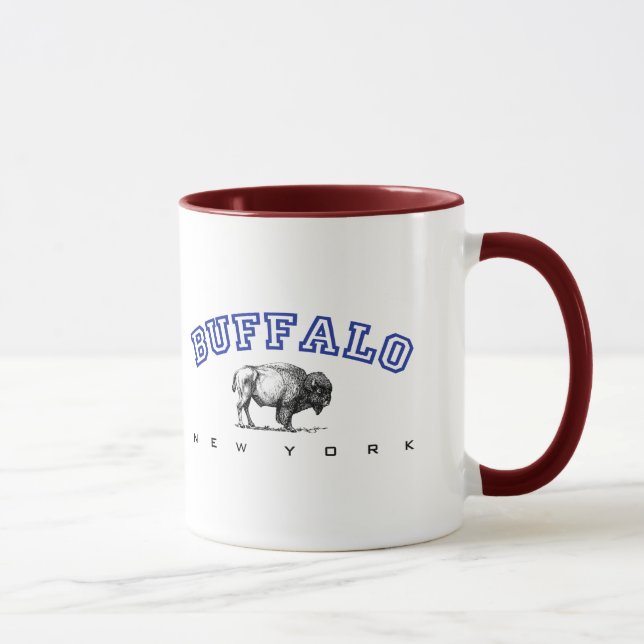 Caneca Búfalo, NY - bisonte (Direita)