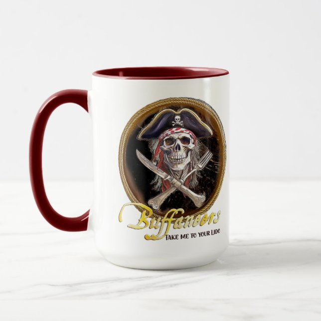 Caneca "Buffaneers" Leva-me ao teu Lido (Esquerda)