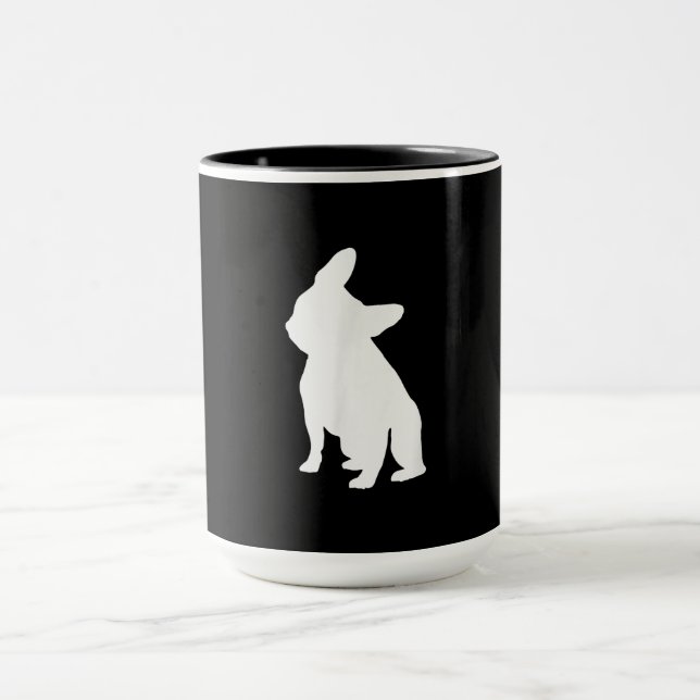 Caneca buldogue francês simples | presente bonitinho fren (Centro)