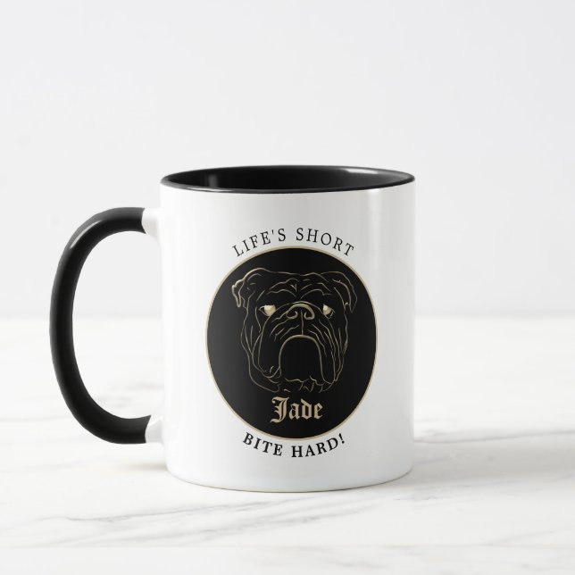 Caneca Buldogue Inglês (Esquerda)