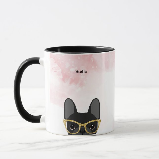 Caneca Buldogue Mugs Francês (Esquerda)