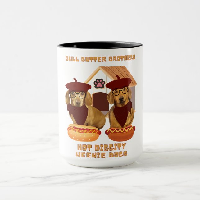 Caneca Bull Butter Brothers Coffee Mug (Centro)