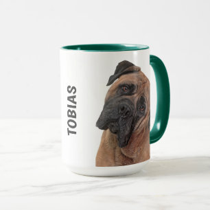 Caneca Bull Mastiff Personalizado Mug