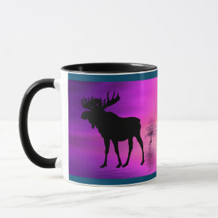 Caneca Bull Moose Silhouette