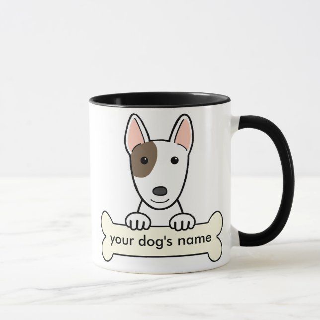 Caneca Bull terrier personalizado (Direita)