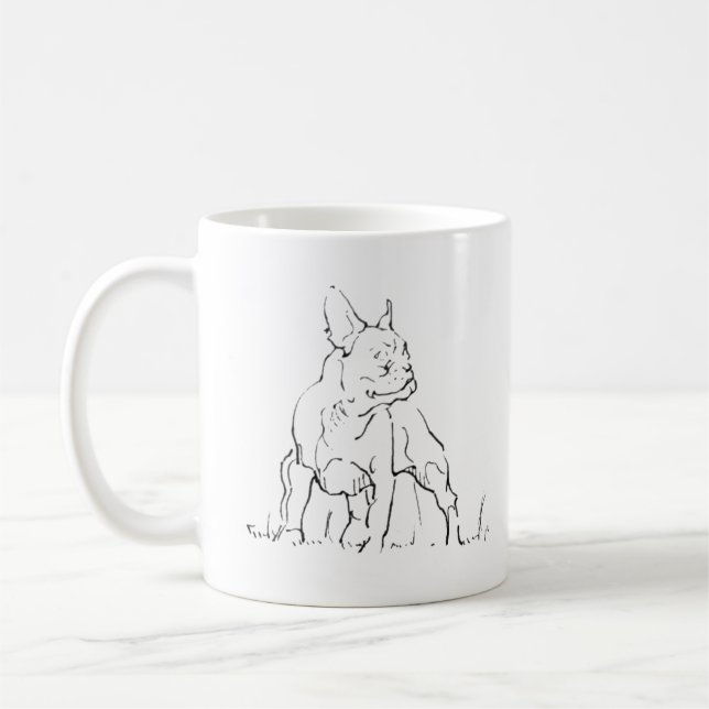 Caneca Bulldog Francês - Caneca de Café Mãe de Cac (Esquerda)