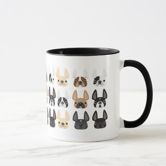 Caneca Bulldog Francês e Amigos Mug (Direita)