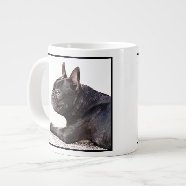 caneca Bulldog Francesa (Frente Esquerda)