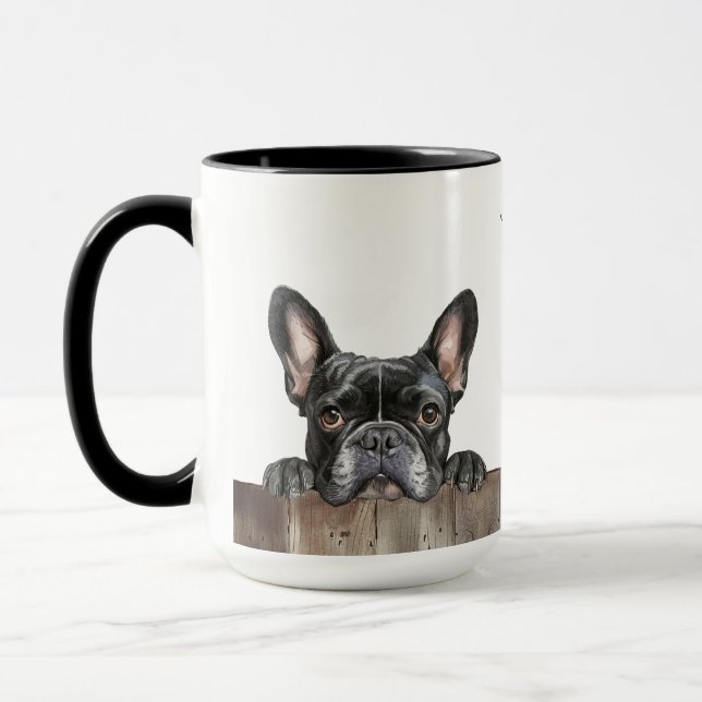 Caneca Bulldog Mug Francês (Esquerda)