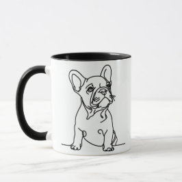 Caneca Bulldog Mug Francês