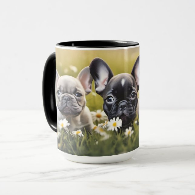 Caneca Bulldog Mug Francês (Frente Esquerda)