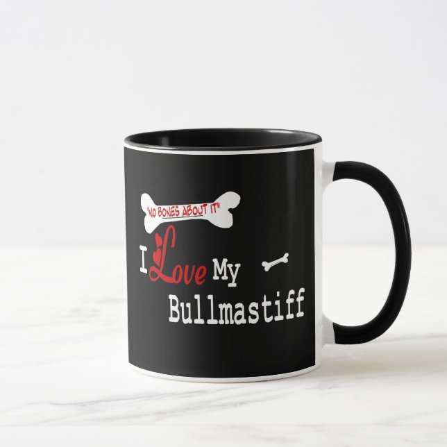 Caneca Bullmastiff (I Love) (Direita)