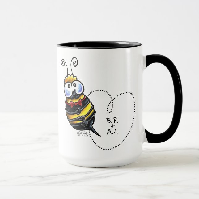 Caneca Bumble Bee Mine Personalizada (Direita)