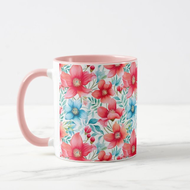 Caneca Buquê charmoso Ranya Pattern-65292 (Esquerda)