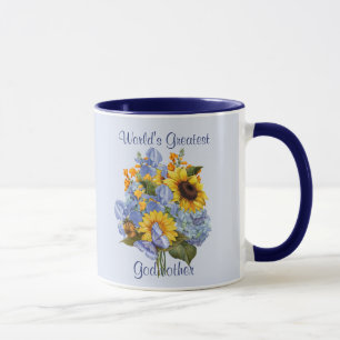 Caneca Buquê de Verão - Madrinha