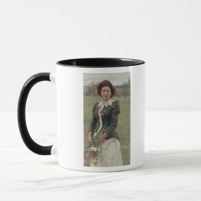 Caneca Buquê do primavera (Esquerda)