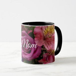 Caneca Buquê personalizável de canas de flores