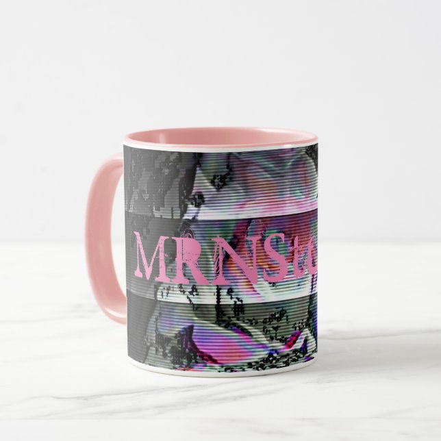 Caneca Buquê Techno (Frente Esquerda)