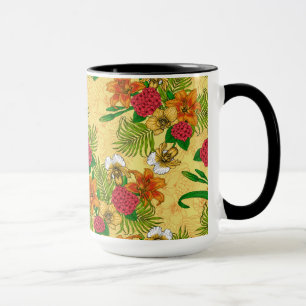 Caneca Buquê tropical