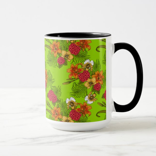 Caneca Buquê tropical (Direita)