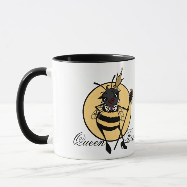 CANECA BURACA DE ABELHA DE RAINHA RINGER MUG (Esquerda)