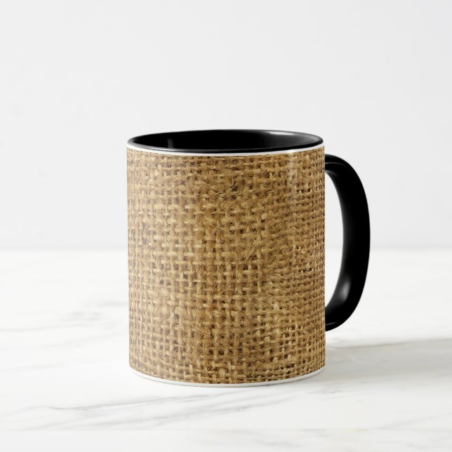 Caneca "Burlap" Mug (Frente Esquerda)
