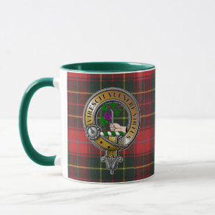 Caneca Burnett Tartan & Crachá