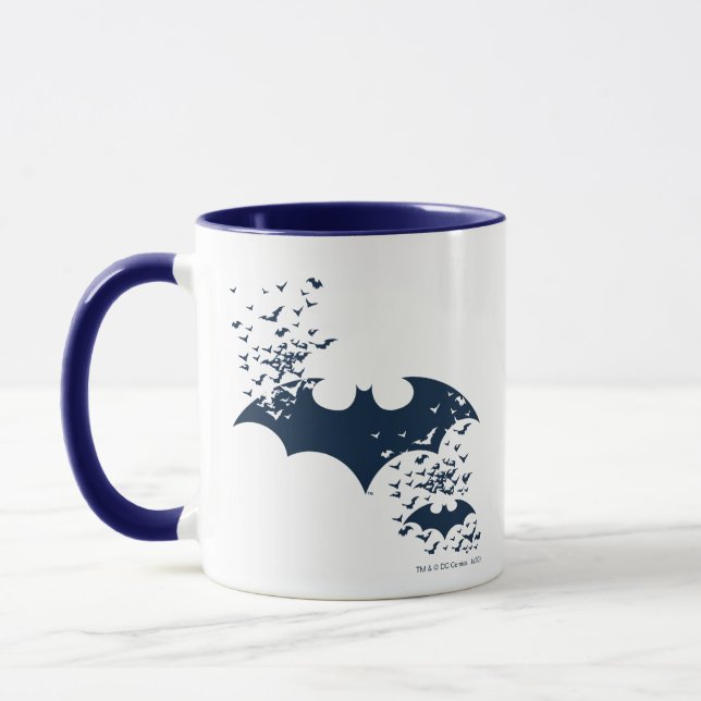 Caneca Burst De Logotipo Bat Em Bats (Esquerda)