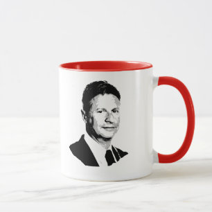 Caneca Busto de Gary Johnson - -
