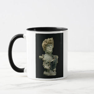 Caneca Busto do retrato de Sarah Bernhardt (1844-1923)