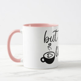 Caneca But First Coffee Cute Coffee Mug Funny Ceramic Mug