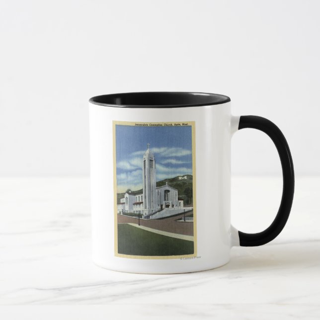 Caneca Butte, Montana - Igreja Imaculada da Concepção (Direita)
