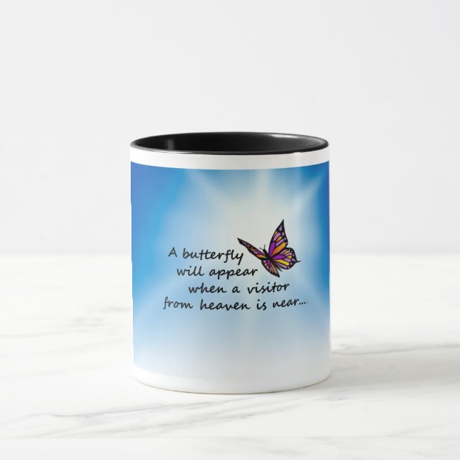 Caneca Butterefly, visitante do céu (Centro)