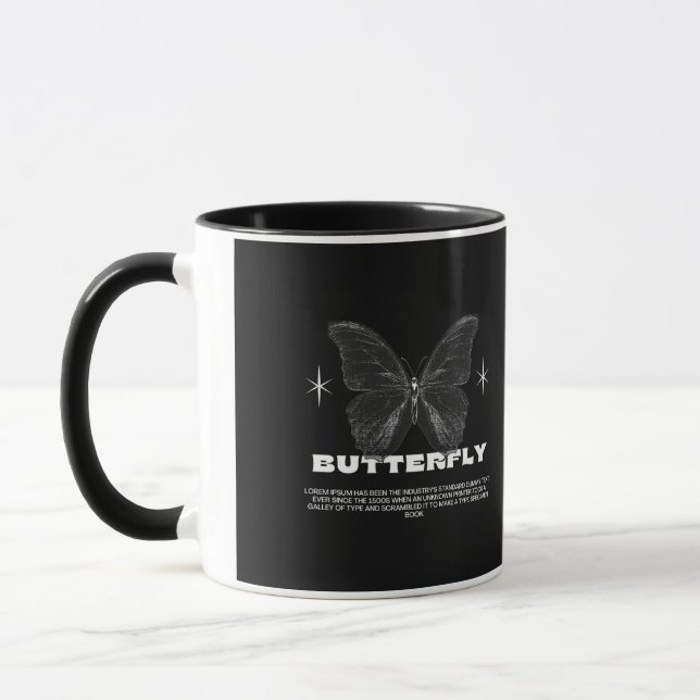 Caneca butterfly (Esquerda)