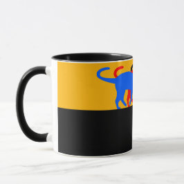Caneca C01 - Tasse mit 3 farbigen Katzen