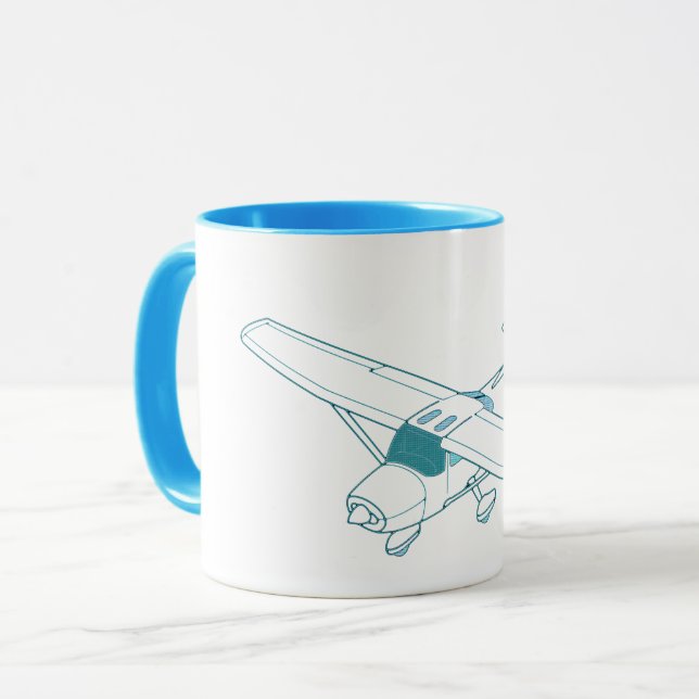 CANECA C-172 (Frente Esquerda)