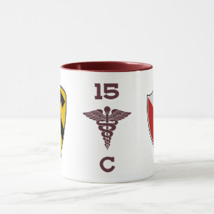 Caneca C Co 15º BSB “Apostadores” 1ª Divisão de Cavalaria