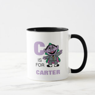 Caneca C é de Count von Count   Adicione seu nome