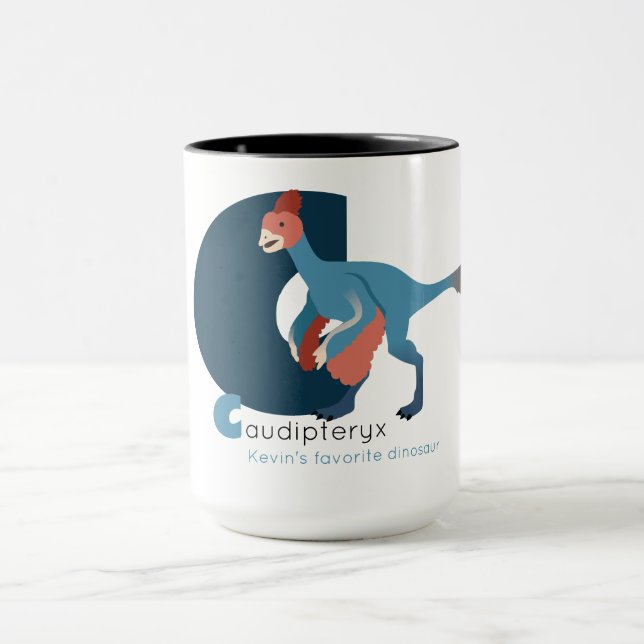 Caneca C like Caudipteryx Mug (Centro)