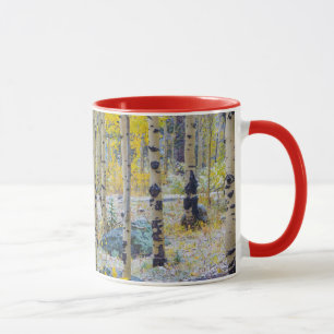 Caneca Cabana isolada na Grand Mesa numa floresta