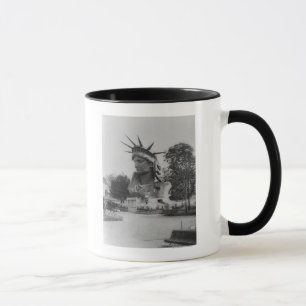 Caneca Cabeça da estátua da liberdade - parque de Paris