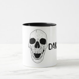 Caneca Cabeça de Esqueleto